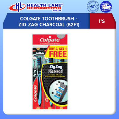 COLGATE BERUS GIGI -ZIG ZAG ARANG (B2F1)